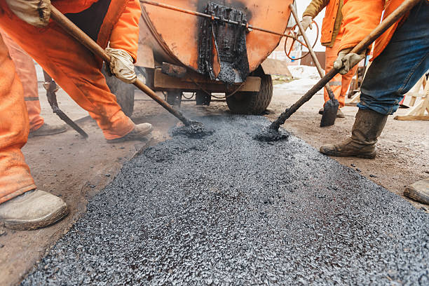 Kark Technical Services Personnel on site doing some Road Repairs